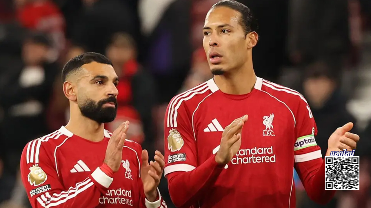 ฟาน ไดจ์ค ยันหงส์รักกันดีหลัง 'ซาลาห์' กลับมาลงสนาม