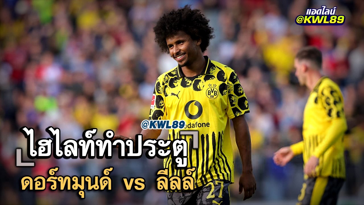 ไฮไลท์ประตู ดอร์ทมุนด์ vs ลีลล์