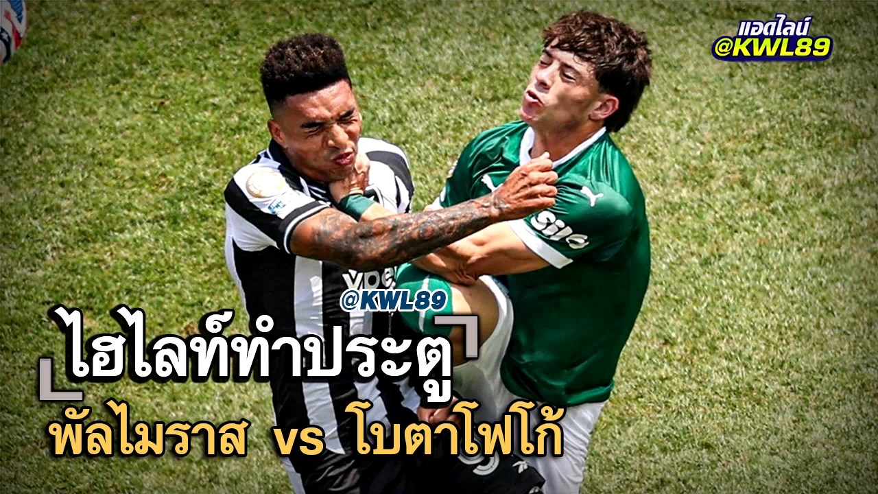 ไฮไลท์ประตู พัลไมราส vs โบตาโฟโก้