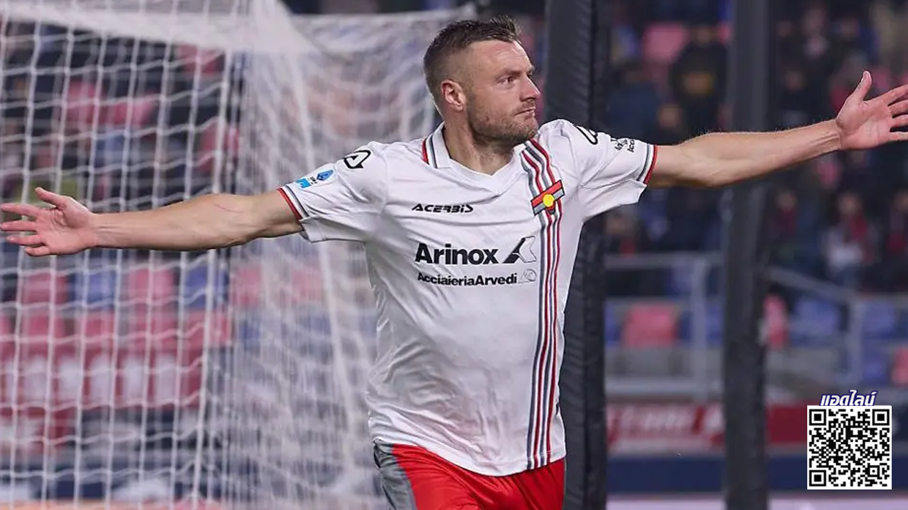 'วาร์ดี้' เผยเบื้องหลังฟอร์มฮอตซัด 2 ตุง ดับซ่าโบโลญญ่า