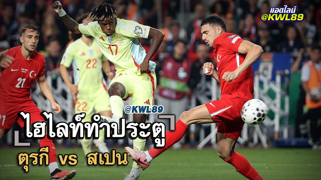 ไฮไลท์ประตู ตุรกี vs สเปน